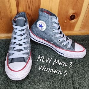 NEW Converse CTAS Hi All Star Grey Spider Man Limited Edition Mens 3/Women 5